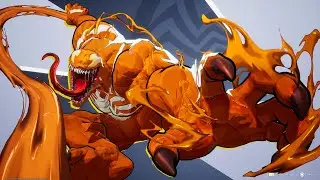 Hyper Orange Venom suit showcase - Marvel Rivals (PlayStation 5)