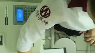 Aula de bioqu&iacute;mica do aparelho metrolab 1600