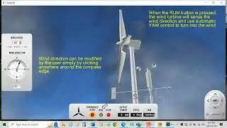 PLCLogix500 - Using a 3D environment to illustrate bassic Yaw Control for a 1MW Wind Turbine