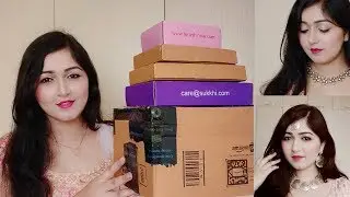 Affordable Ethnic, western & Wedding Jewellery + Hair Accessories Haul #Amazon Jewellery  #Purple