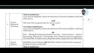 AIIMS Raipur PhD program Admission 2026