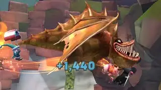 KO : BOSS xxl GAMEPLAY - Hungry Dragon Mod