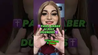 PARA SABER SI TIENES DUENDES 🔥 #brujeria #recetas #witch #hechizo #magia #bruja #consejo #dinero