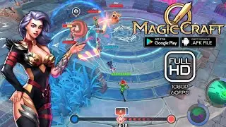 Magic Craft (Beta) - Gameplay Max Graphics Setting 1080P 60Fps 165Hz Real-Time PvP Android