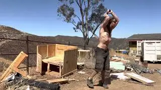 Cabinet demolition @taughmee