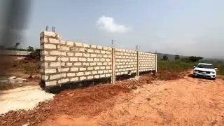 Our Clients Wall is Up and Gate Secured| MD Construction