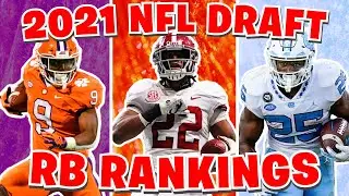 Ranking the TOP 10 RBs in the 2021 NFL Draft