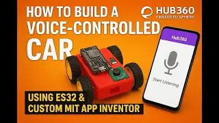 Build a Voice-Controlled Car Using ESP32 & MIT App Inventor | DIY Smart Car Tutorial