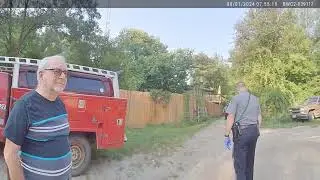 'Squatters'/NP-Warrant Arrest- (BWC- 194) Wall Township, NJ PD 8-1-2024