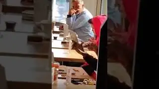 Floating paper magic at a cafe #blackmagic | Gowdham Mix