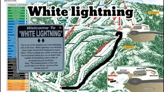 White Lightning double black diamond Montage Mountain 