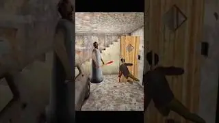 Granny Multiplayer Gmm car room Stucked #granny #gaming #funny #grannygame #shorts #shortsfeed