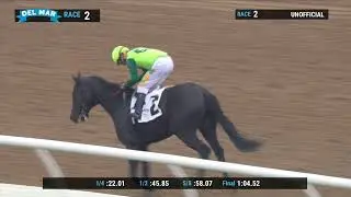 Half Past Twelve wins race 2 at Del Mar 9/3/21