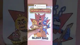 Five Nights at Freddy's blind bag 프레디의 피자가게 블라인드백 #fnaf #blindbag #fivenightsatfreddys #papercraft