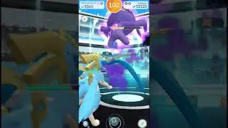 Solo Shadow Sableye Just In Time!!! #pokemongo #soloraid #shadowpokemon #sableye #music