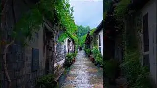 Hidden Alley in China Looks Straight Out of a Painting!