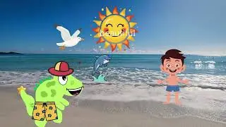 Borche the Dino Visits France 🇫🇷 | Fun Learning for Kids