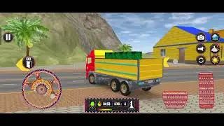 🌀Offroad Cargo Truck Ashok Lorry Driver - Indian Truck Driver Simulator 3D - Android GamePlay🌀