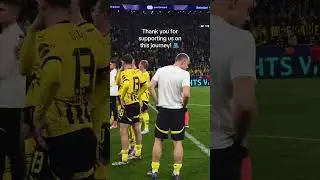 Borussia dortmund show respect for their fan's ✨❤️