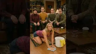 Kaley Cuoco as Penny is cleaning nerds #tbbt #kaleycuoco  #beauty #girl The big Bang Theory