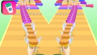 Coffee Stack 🖐️🧋💸All Levels Gameplay Trailer Android,ios New Game