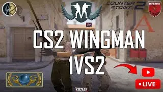 CS2 WINGMAN 1VS2 Z WIDZAMI NA INFERNO (LIVE STREAM)