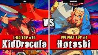 GGST | KidDracula (I-No) VS Hotashi (Bridget) | Guilty Gear Strive High level gameplay
