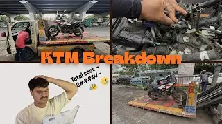 2025 KTM ADV 390X Breakdown 😱 | Wiring Replacement | why insurance is important|First Case in India?