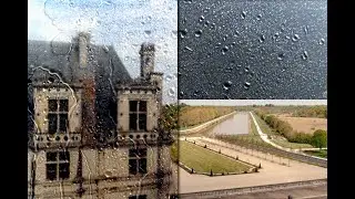 📷 Réalisation d'un effet goutte d'eau sur vitre devant un paysage
