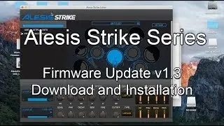 Alesis Strike Firmware Update v1.3 - Download and Installation