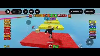 Playing roblox classic games on the Kanto leader account!😆