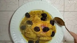 طاجين ديال الدجاج #شهيوات 🐓                                          tajine poulet#food 🐔    