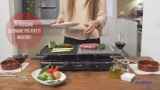 Severin RG 2341 Grill Raclette Pietra ollare