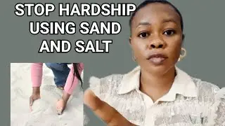 Mix Sand and Salt to stop Hardship finally