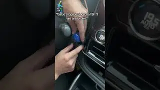 This car push start joystick ball is lit 🔥 #carlover #car #caraccessories #sportscar #racing