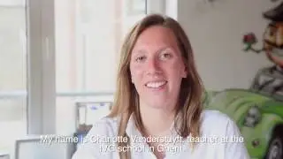 Teacher sharing her experience about standing in class.