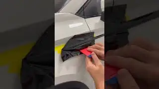 Blackout getting done on this VW Taos, much better in black than chrome.