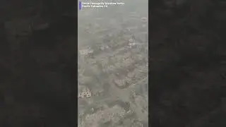 Drone footage shows LA fire damage