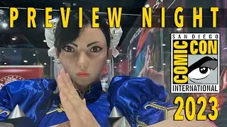 San Diego Comic-Con 2023 / Preview Night Exhibit Hall Tour ! #sdcc