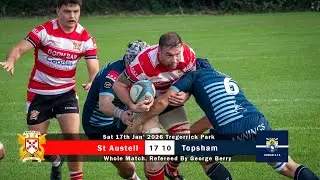 St Austell 17 10 Topsham Whole Match