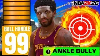 99 3PT + 99 BALL HANDLE + 96 STEAL KYRIE IRVING BUILD СМОЖЕТ ВСЕ!! ЛУЧШАЯ BUILD В NBA 2K26!!