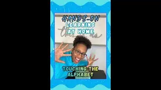 DIY Touching The Alphabet Mat Activity for Letter Recognition | Hands-On Learning at Home