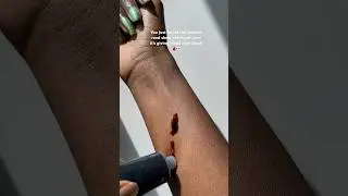 The sheer cheek gel that&rsquo;s giving blood drop blush 👀🩸#shorts #pixi #beauty #blood #makeup #asmr