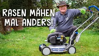 Wilde Rasenfläche kreativ mähen! 🌿 - 'selective mowing' als naturnahe Rasenpflege
