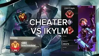 #1 CONSOLE PRED 1V3S CHEATER IN PRED LOBBIES!!! (Apex legends)