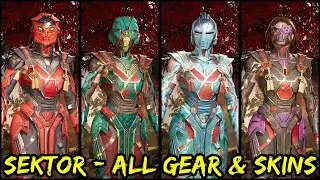 Sektor Showcase - All Gear & Skins (Definitive Edition) - Mortal Kombat 1