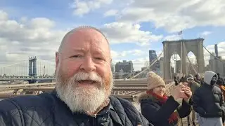 Brooklyn And Manhattan Bridges New York