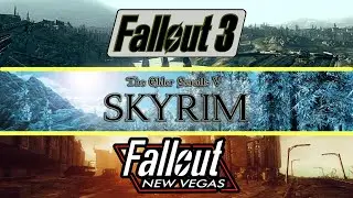 Which Is Bethesda's Best Game | Fallout 3 Vs Skyrim Vs Fallout New Vegas | Game Comparison