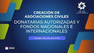 Curso Gratuito sobre Creación de Asociaciones Civiles 2025