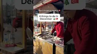 4 Best things to do in December 🎄🇹🇷 #turkish #fyp #travel #december #turkey #christmas #istanbul